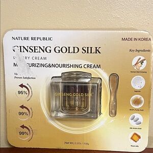 Nature republic Ginseng Gold Silk Watery Cream new and sealed